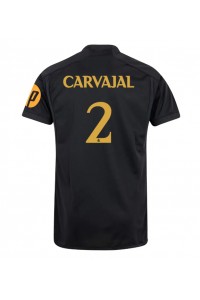 Fotbalové Dres Real Madrid Daniel Carvajal #2 Třetí Oblečení 2023-24 Krátký Rukáv